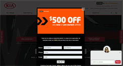 Desktop Screenshot of kiaofsaskatoon.com